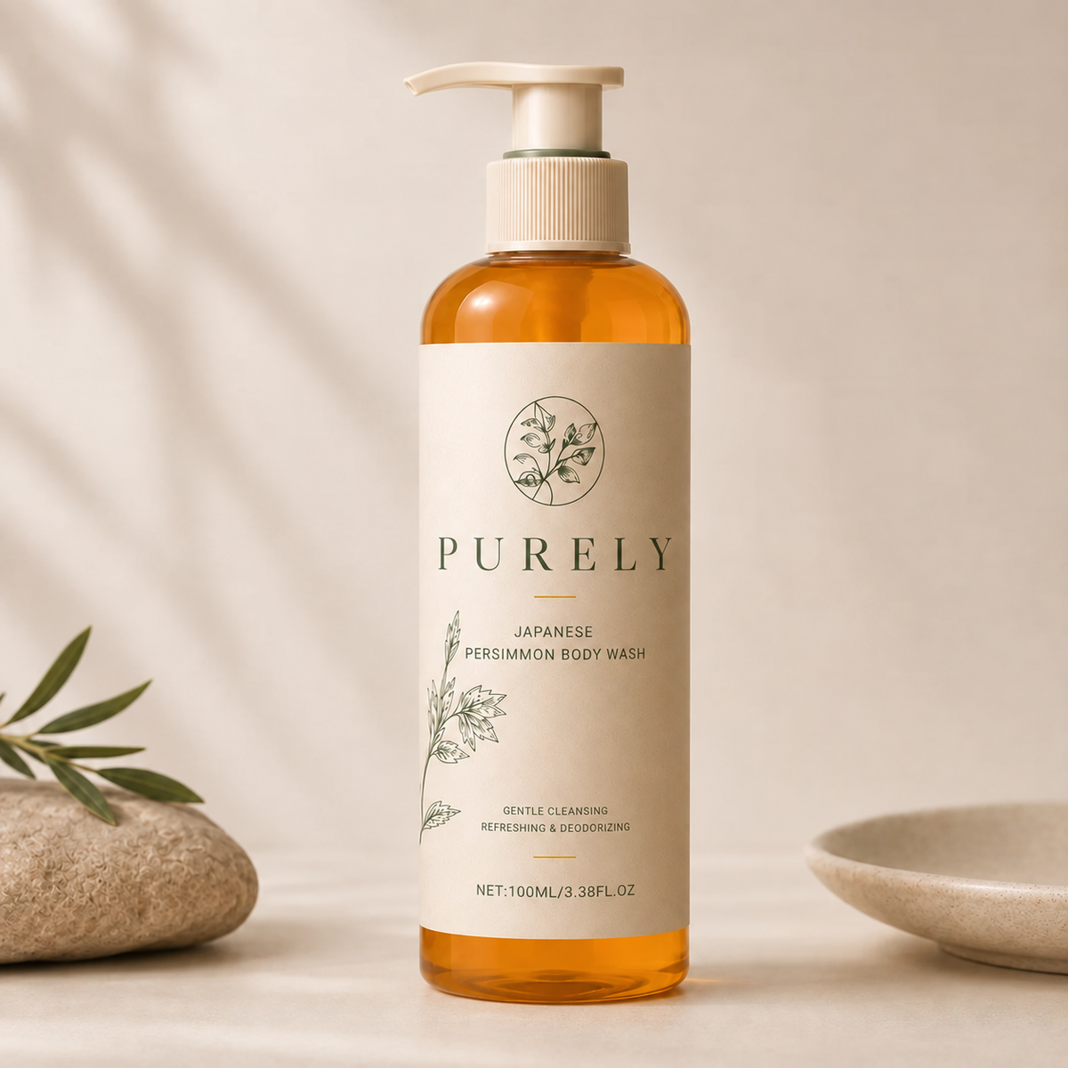 PurelyBloom Persimmon Body Wash