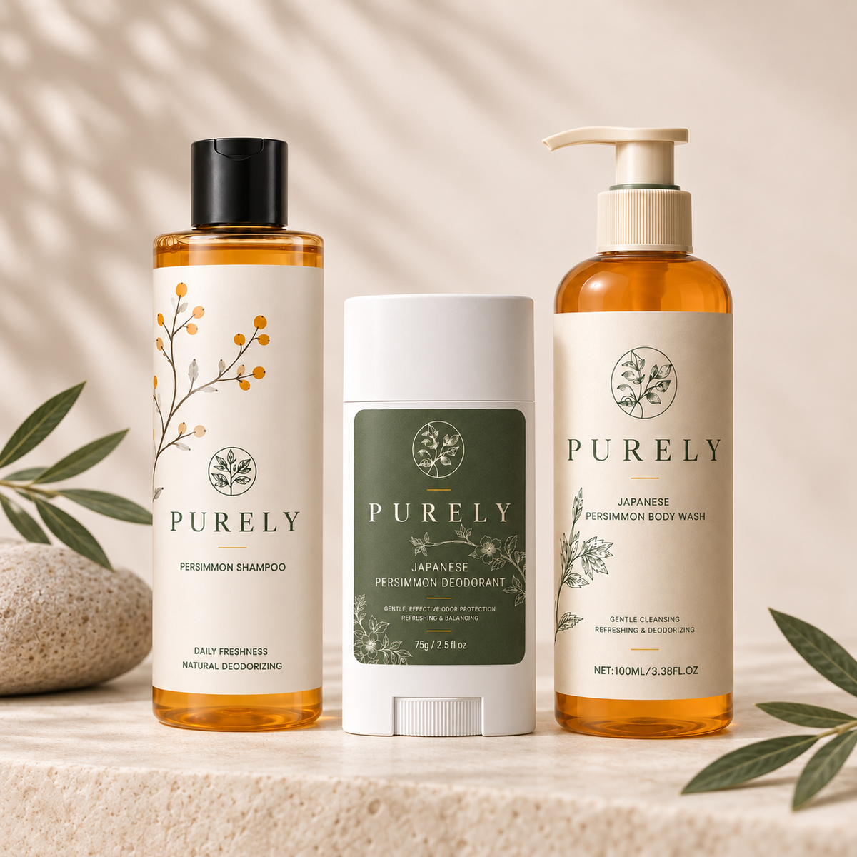 Complete the PurelyBloom persimmon ritual